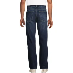 Men's Stretch Comfort Waist Classic Fit Flannel Lined Jean