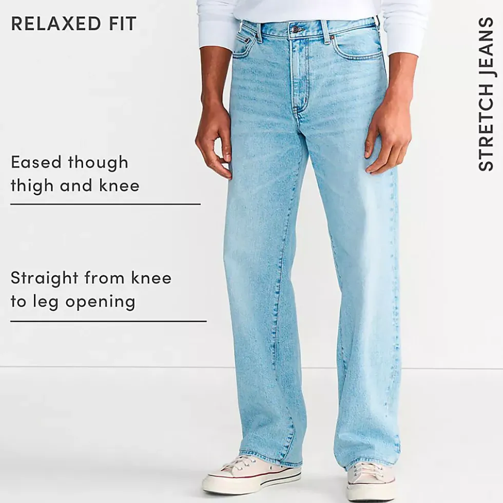 Men's Stretch Relaxed Fit Jean