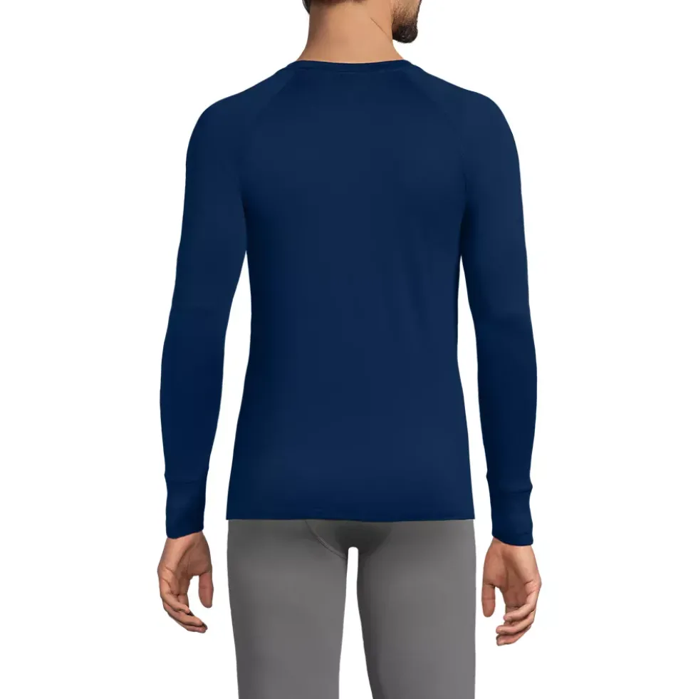 Men's Stretch Thermaskin Long Underwear Crew Base Layer