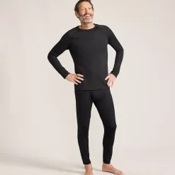 Men's Stretch Thermaskin Long Underwear Crew Base Layer