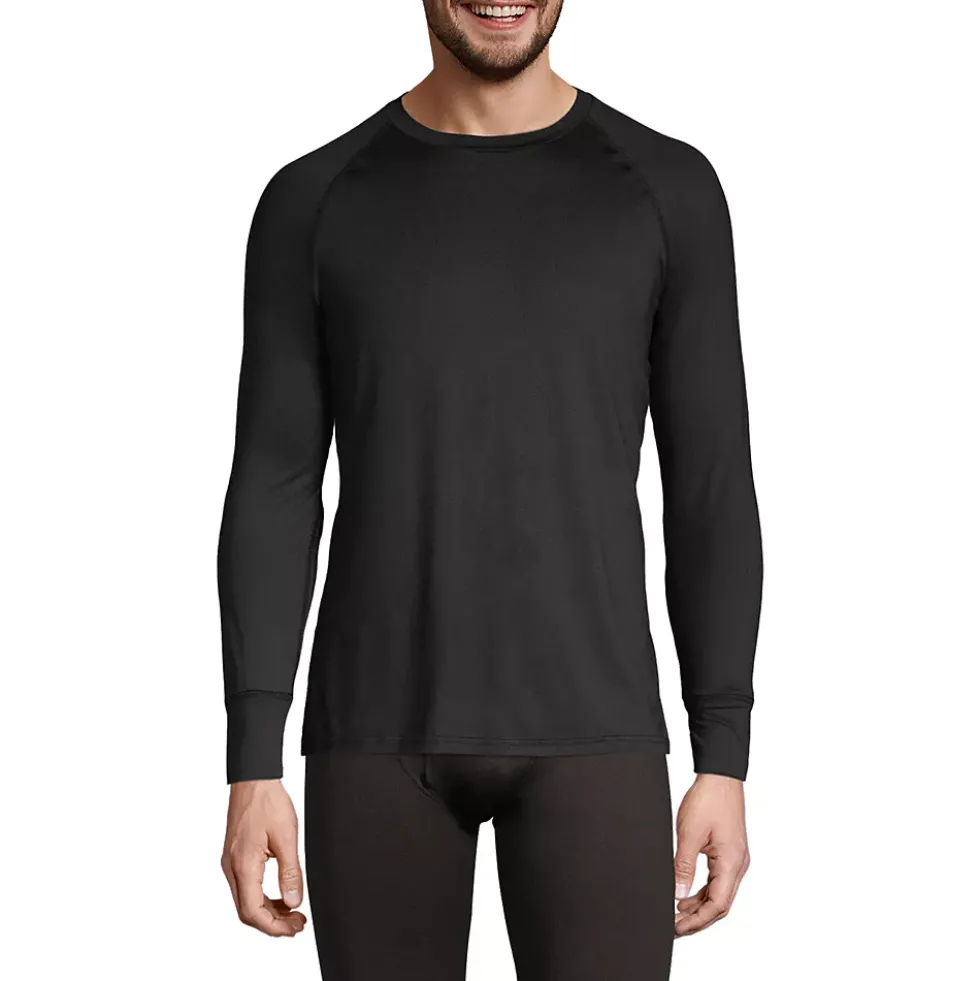 Men's Stretch Thermaskin Long Underwear Crew Base Layer