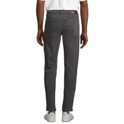 Men's Stretch Traditional Fit Jean Washed Black