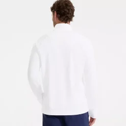 Men's SunShade UPF 50 Cooling Quarter Zip Mock Neck Rash Guard Shirt
