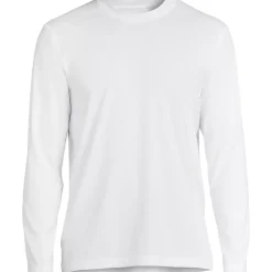 Men's SunShade UPF 50 Long Sleeve Swim Tee Rash Guard