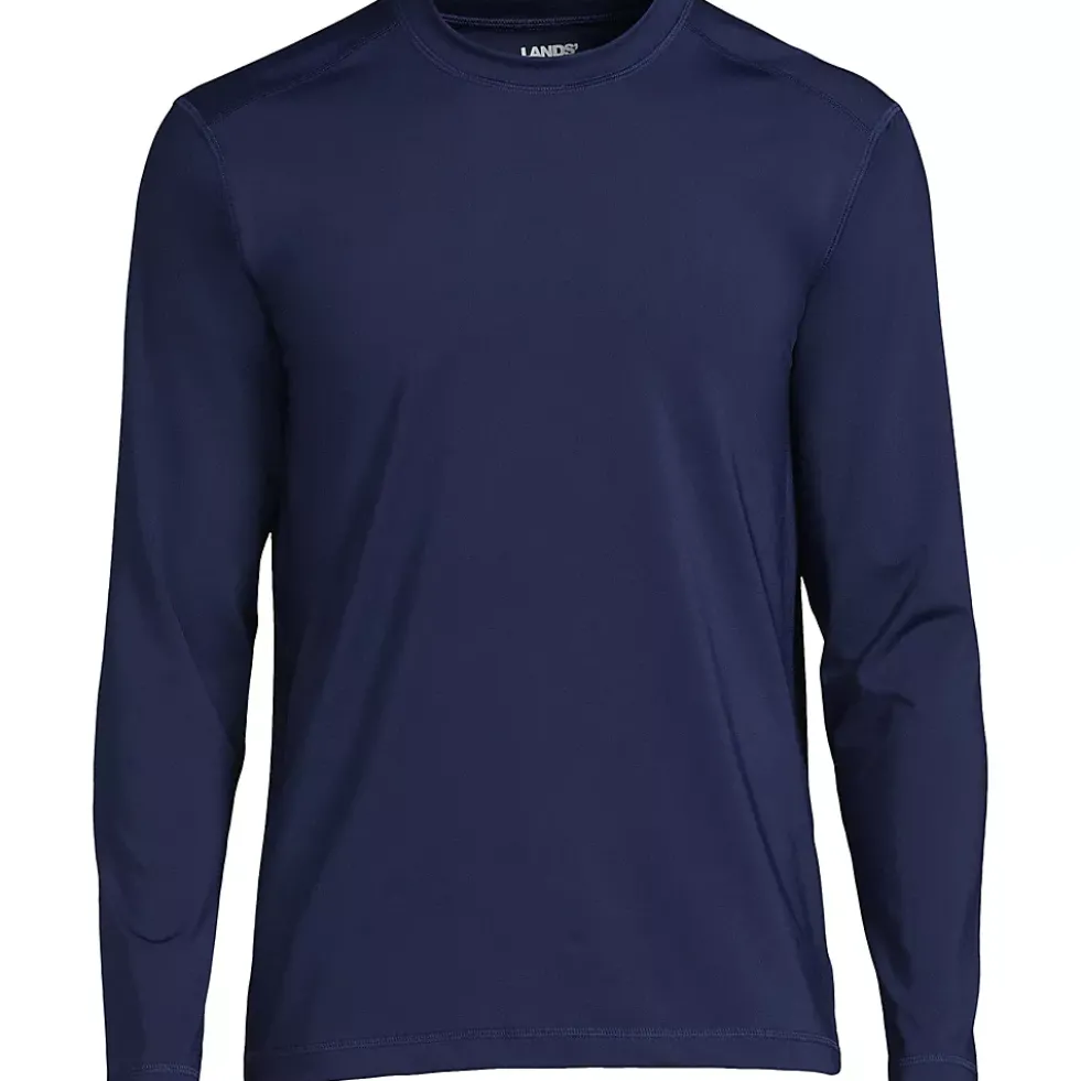Men's SunShade UPF 50 Long Sleeve Swim Tee Rash Guard