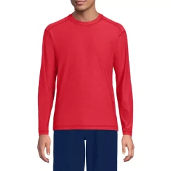 Men's SunShade UPF 50 Long Sleeve Swim Tee Rash Guard