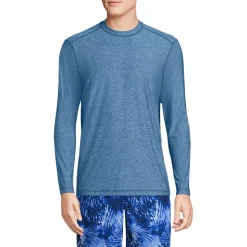 Men's SunShade UPF 50 Long Sleeve Swim Tee Rash Guard