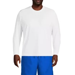 Men's SunShade UPF 50 Long Sleeve Swim Tee Rash Guard