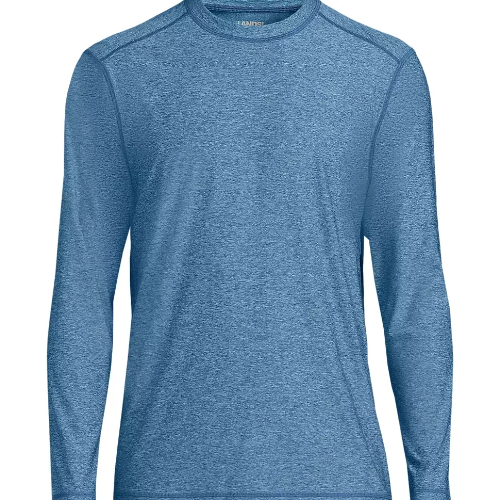 Men's SunShade UPF 50 Long Sleeve Swim Tee Rash Guard