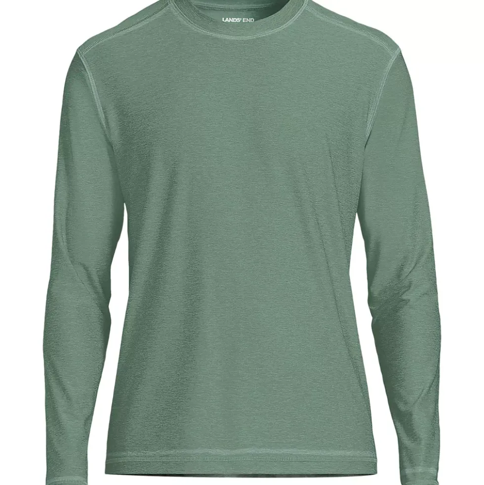Men's SunShade UPF 50 Long Sleeve Swim Tee Rash Guard