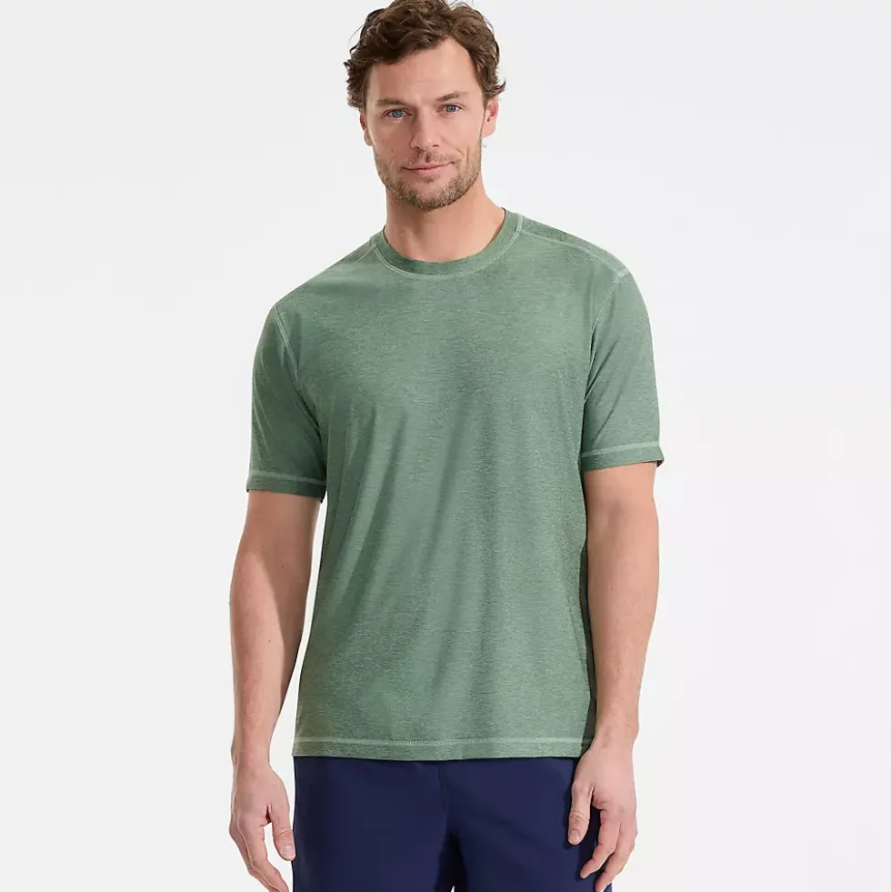 Men's SunShade UPF 50 Short Sleeve Swim Tee Rash Guard