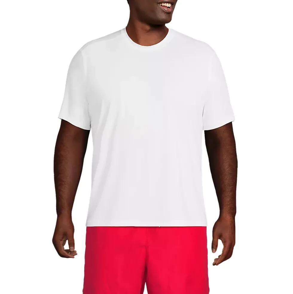 Men's SunShade UPF 50 Short Sleeve Swim Tee Rash Guard