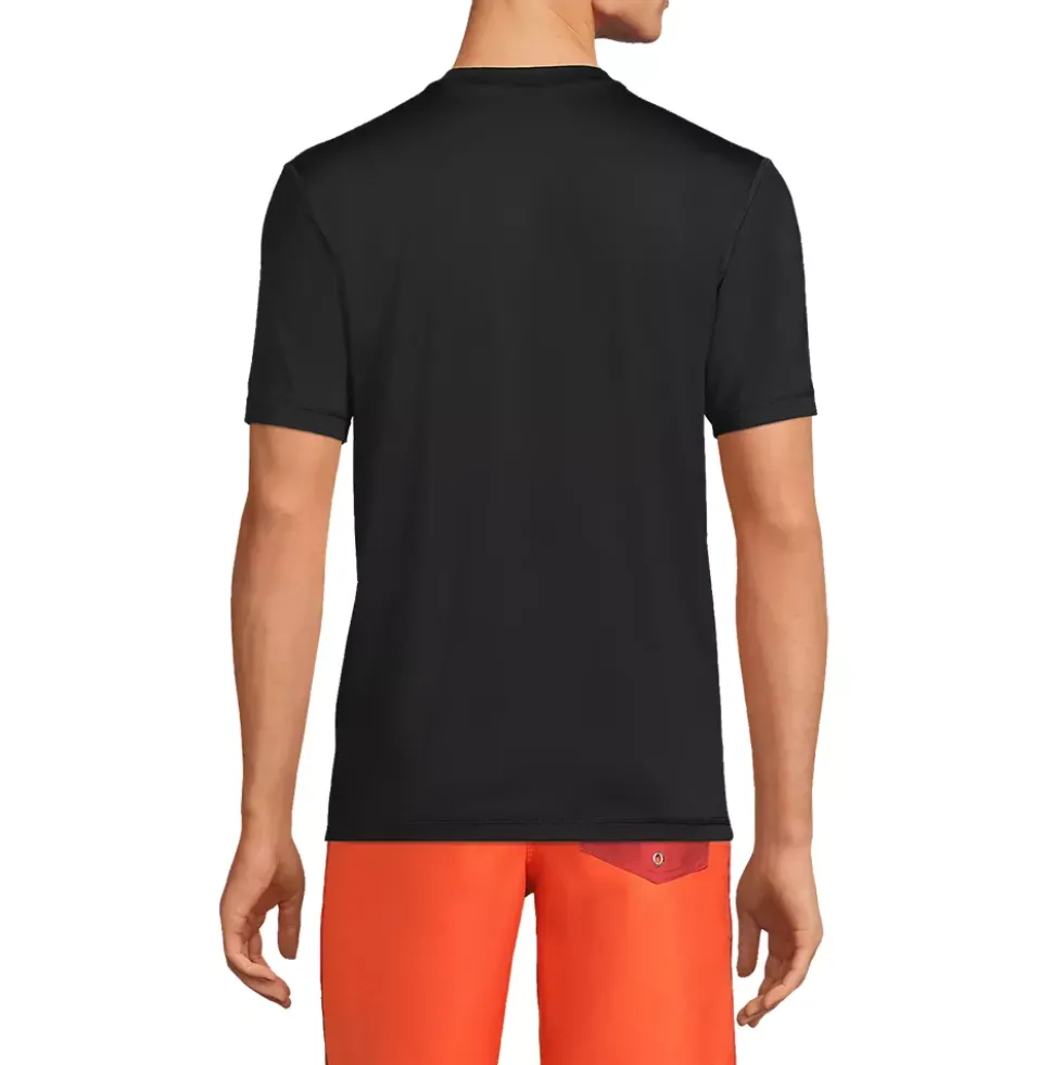 Men's SunShade UPF 50 Short Sleeve Swim Tee Rash Guard
