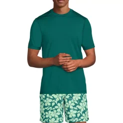 Men's SunShade UPF 50 Short Sleeve Swim Tee Rash Guard