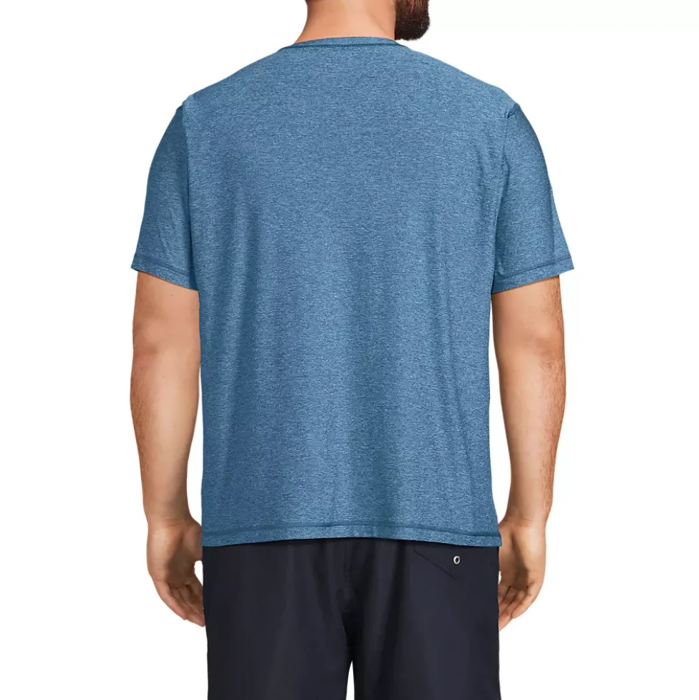 Men's SunShade UPF 50 Short Sleeve Swim Tee Rash Guard