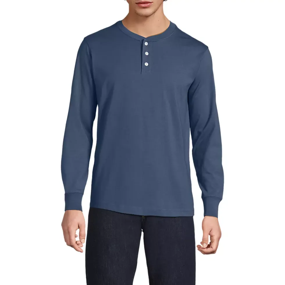Men's Super-T Long Sleeve Henley Shirt