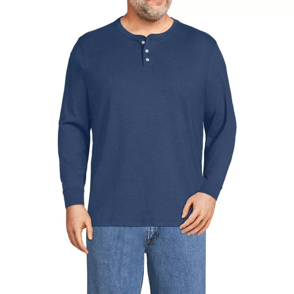 Men's Super-T Long Sleeve Henley Shirt