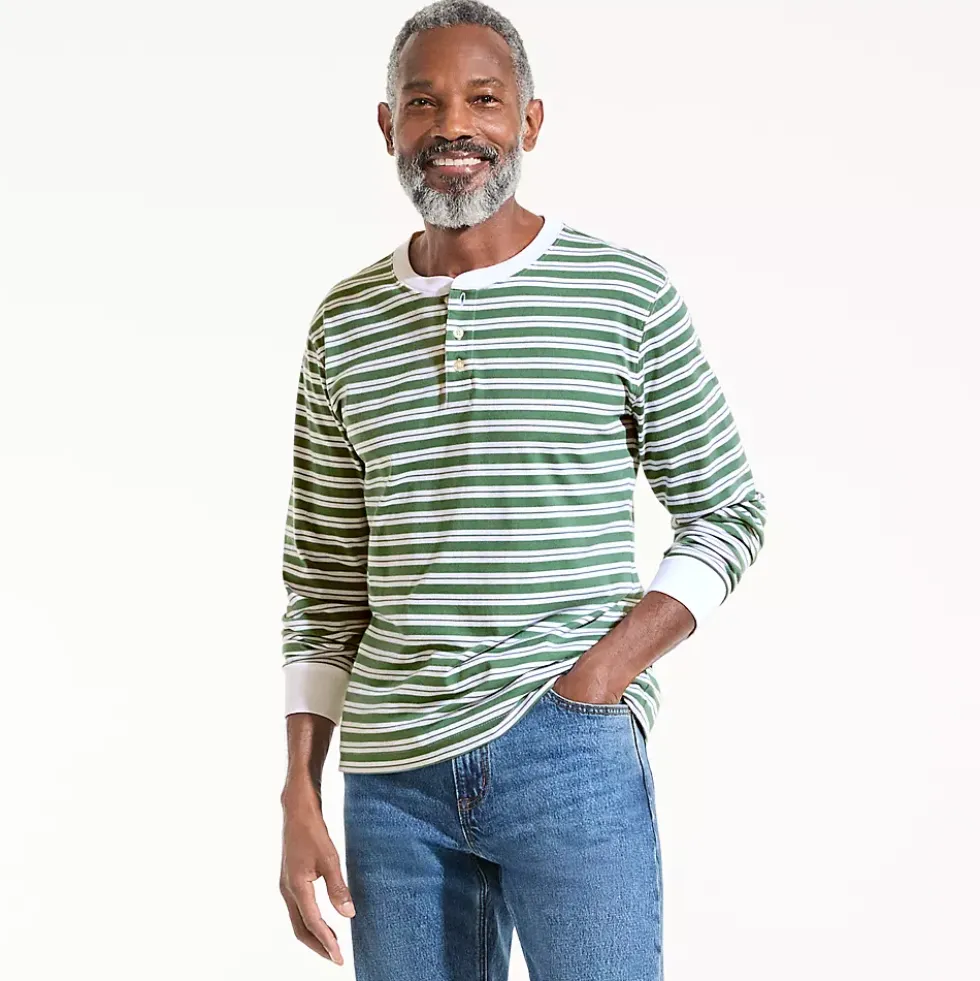 Men's Super-T Long Sleeve Henley Shirt