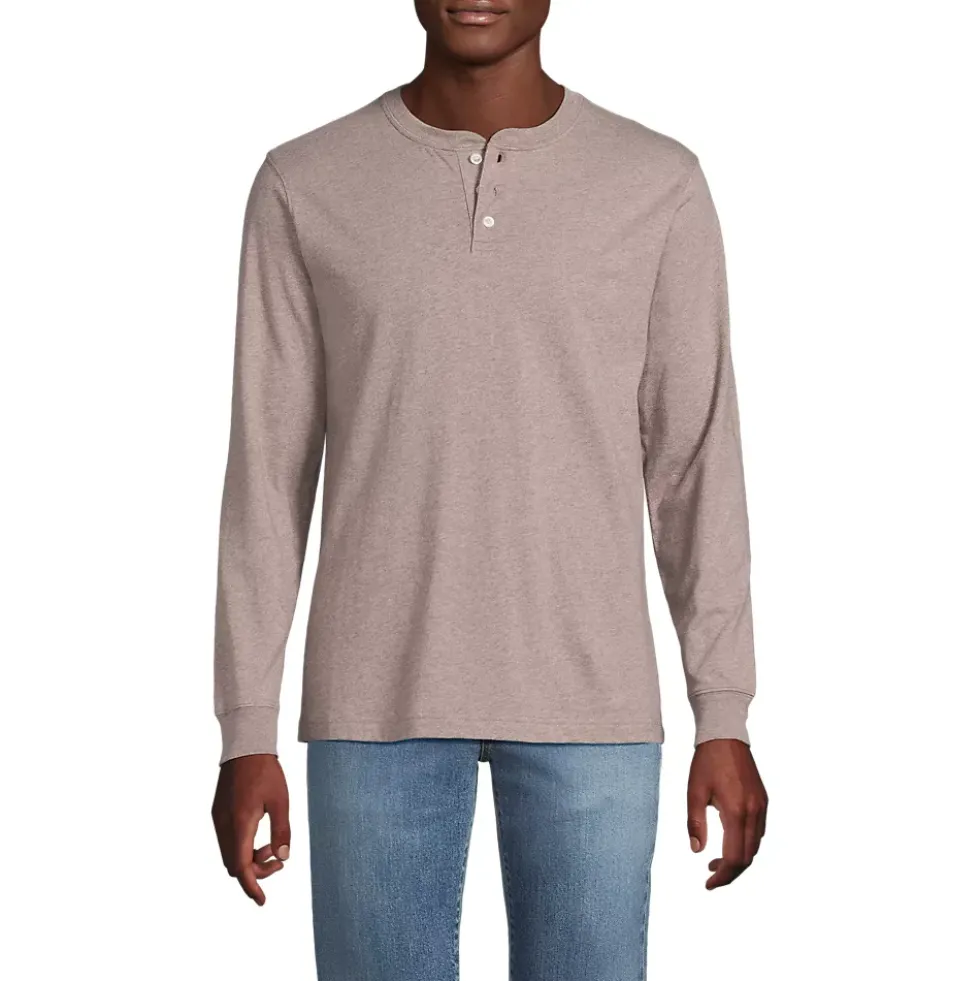 Men's Super-T Long Sleeve Henley Shirt