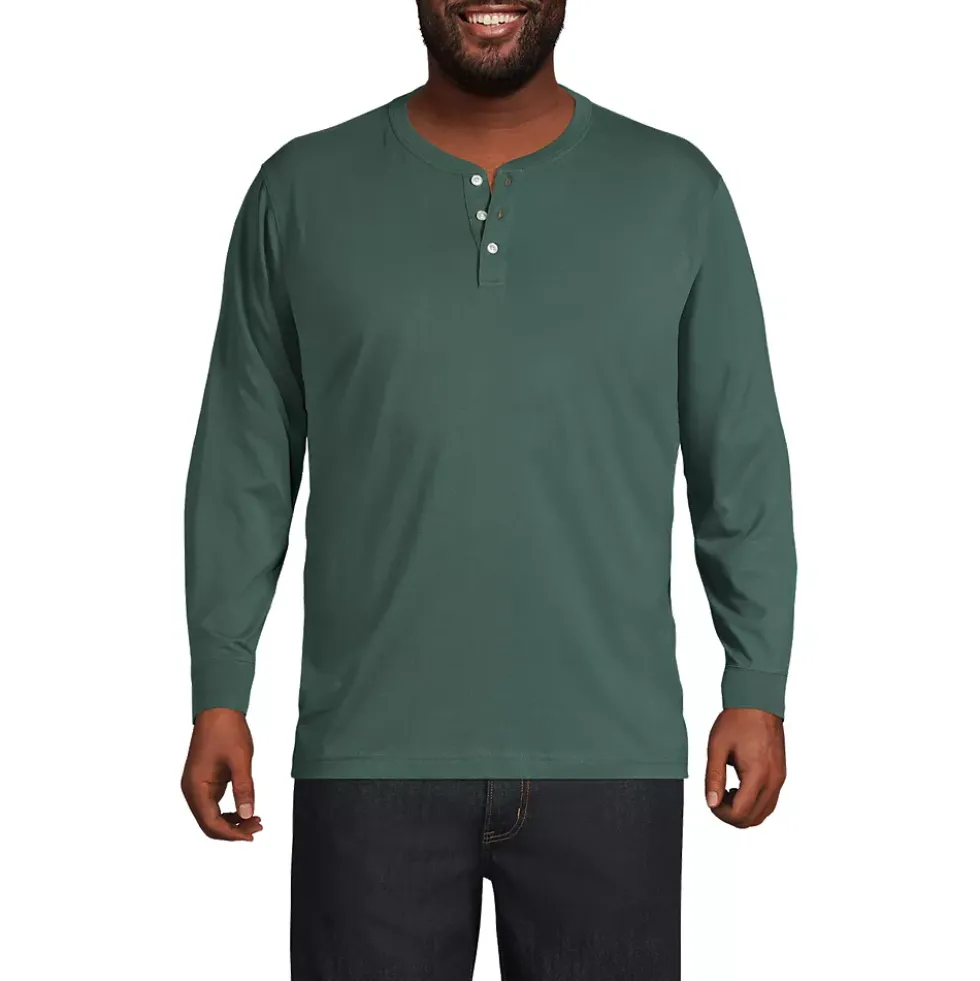 Men's Super-T Long Sleeve Henley Shirt