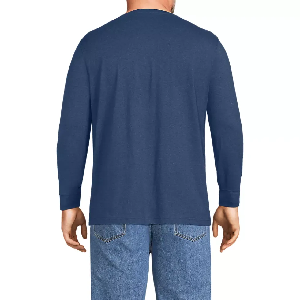 Men's Super-T Long Sleeve Henley Shirt