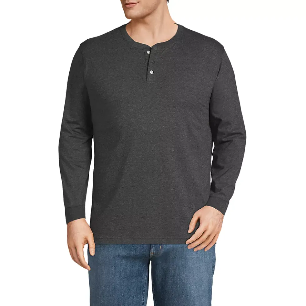 Men's Super-T Long Sleeve Henley Shirt