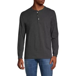 Men's Super-T Long Sleeve Henley Shirt