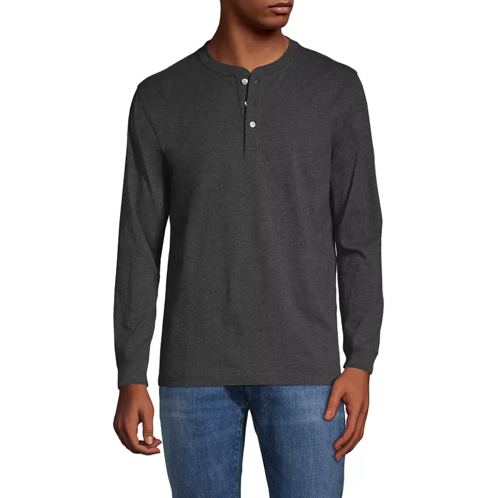 Men's Super-T Long Sleeve Henley Shirt