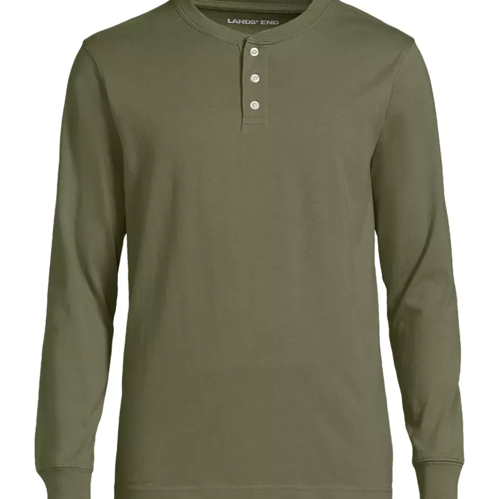 Men's Super-T Long Sleeve Henley Shirt