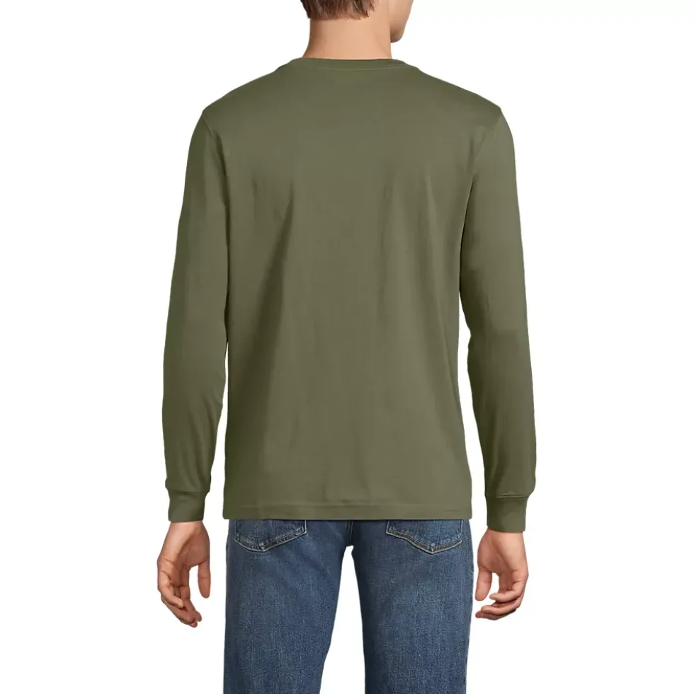 Men's Super-T Long Sleeve Henley Shirt