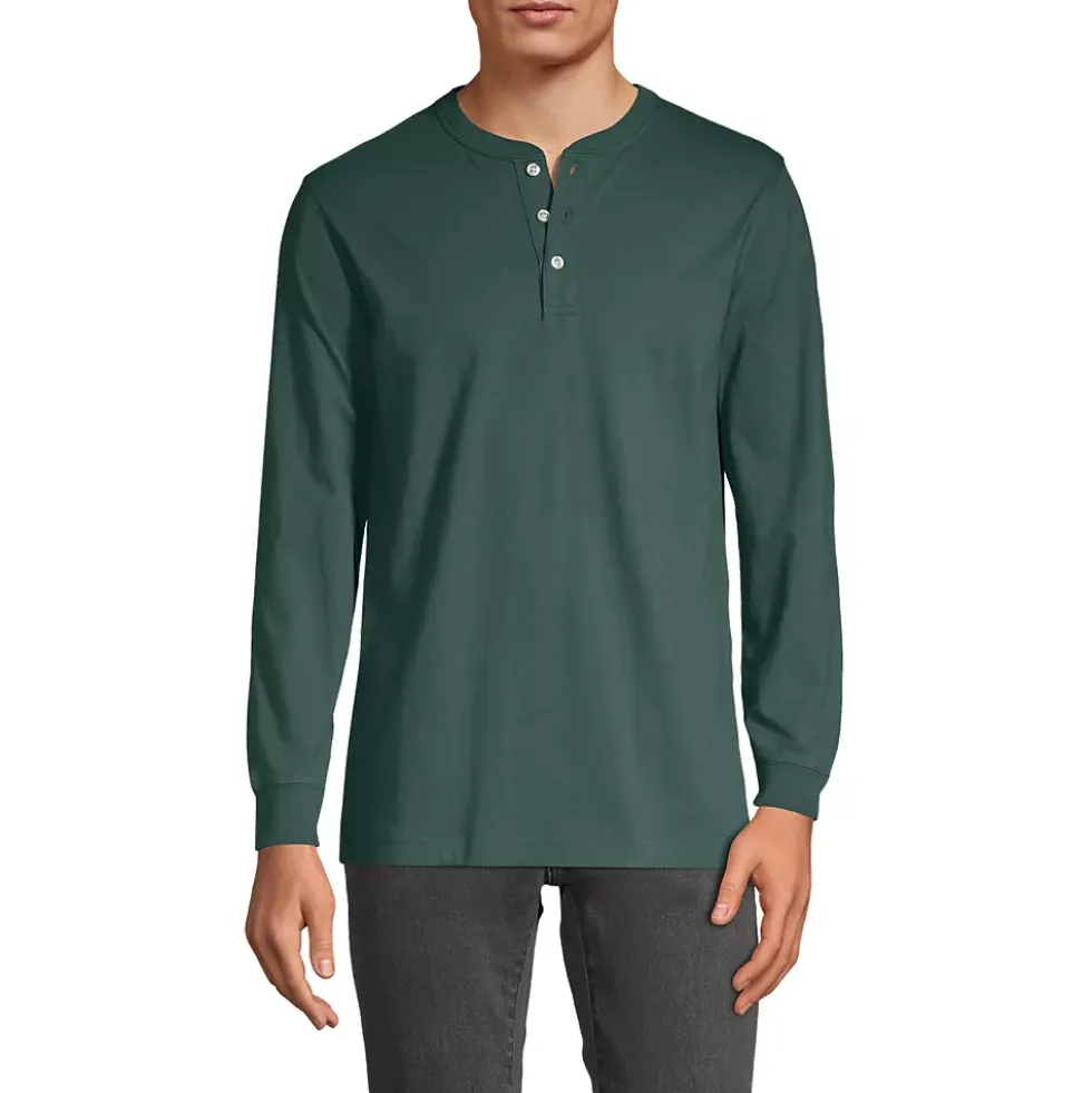 Men's Super-T Long Sleeve Henley Shirt