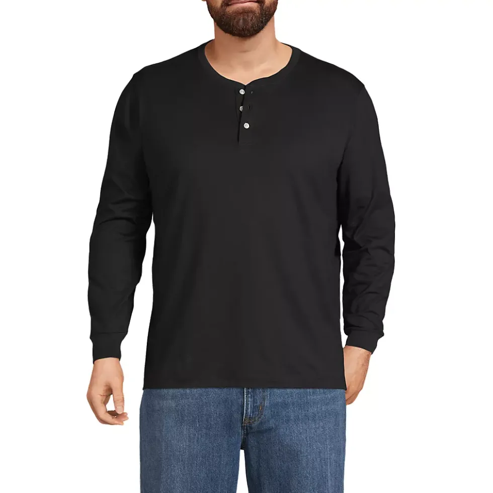 Men's Super-T Long Sleeve Henley Shirt