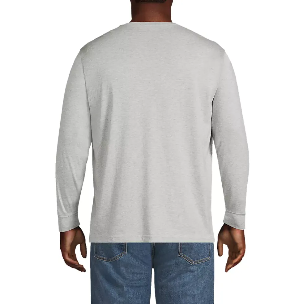 Men's Super-T Long Sleeve Henley Shirt