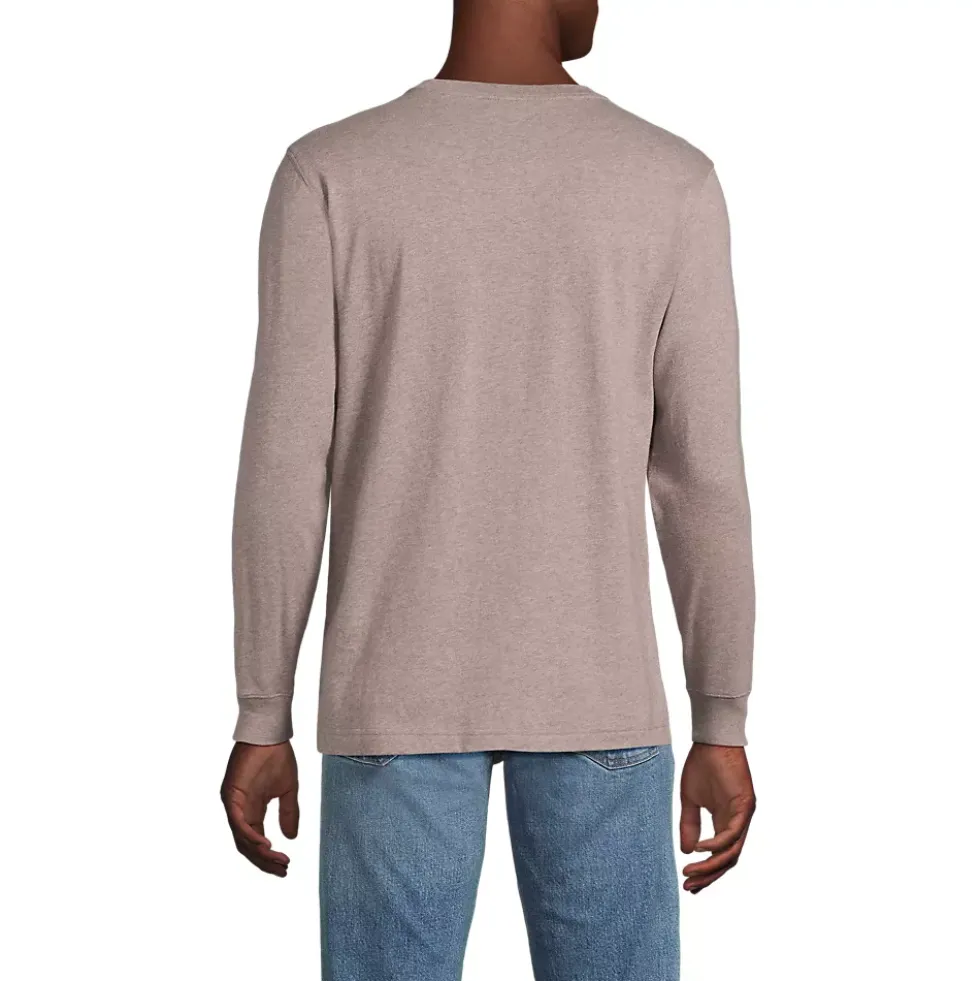 Men's Super-T Long Sleeve Henley Shirt