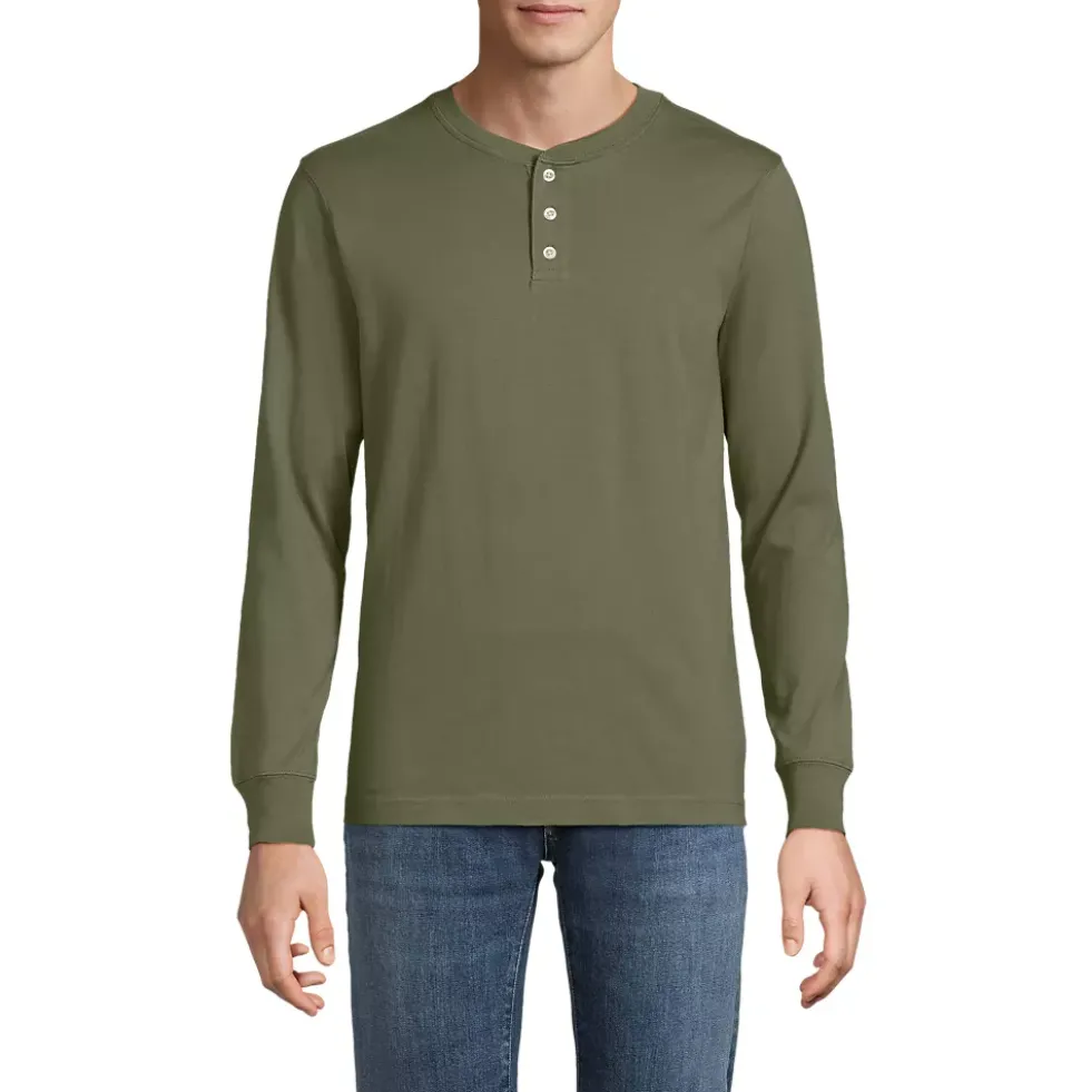 Men's Super-T Long Sleeve Henley Shirt