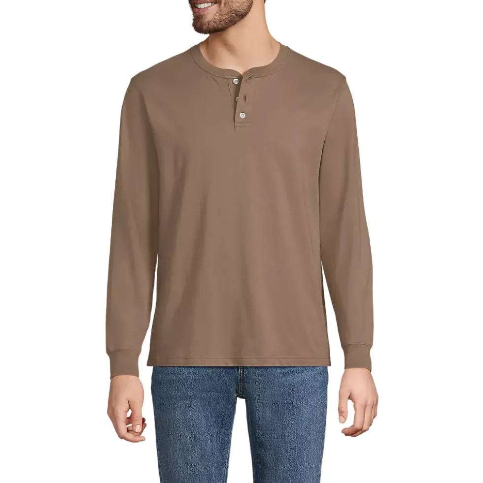 Men's Super-T Long Sleeve Henley Shirt