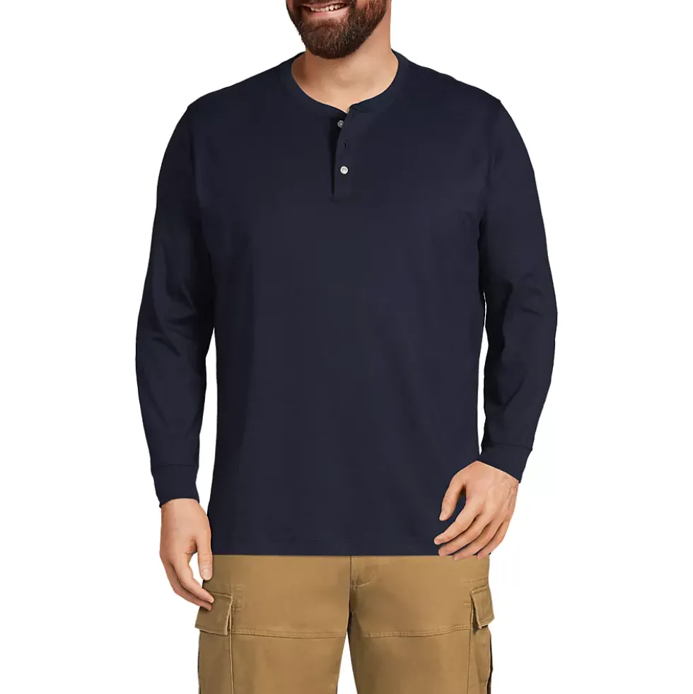 Men's Super-T Long Sleeve Henley Shirt