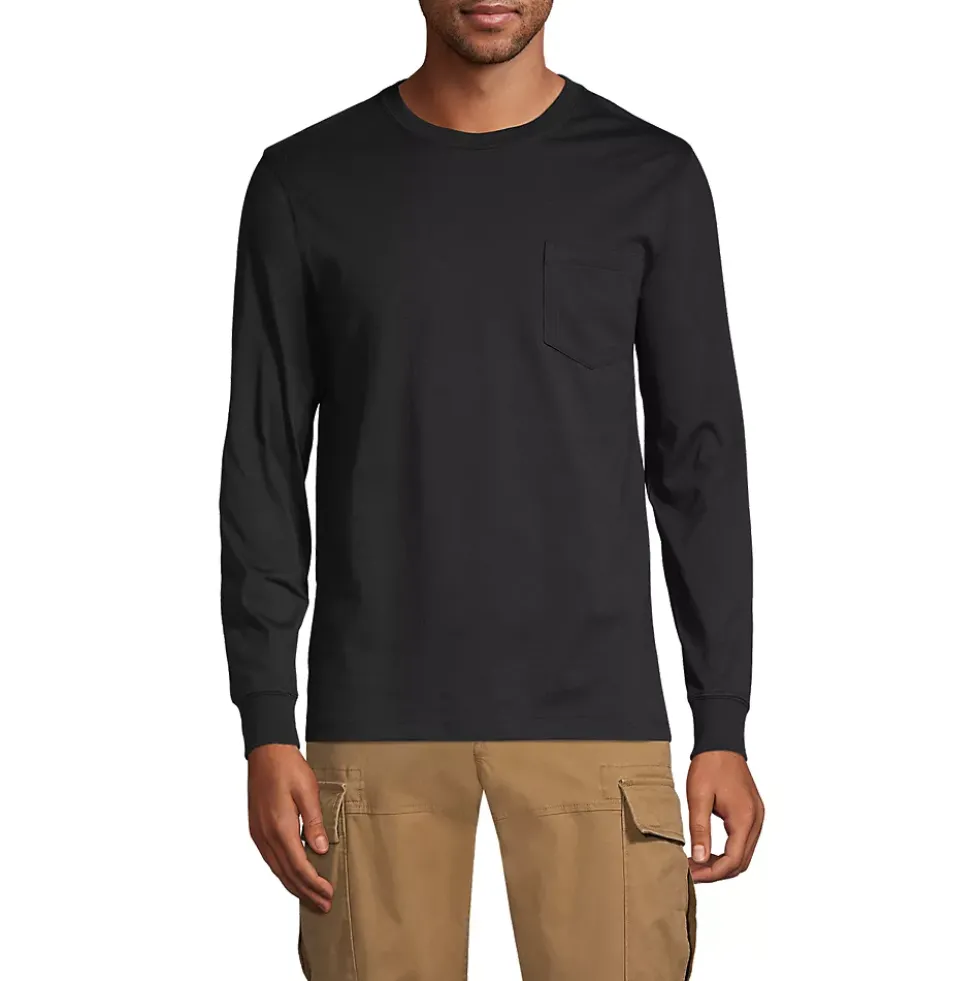 Men's Super-T Long Sleeve T-Shirt with Pocket