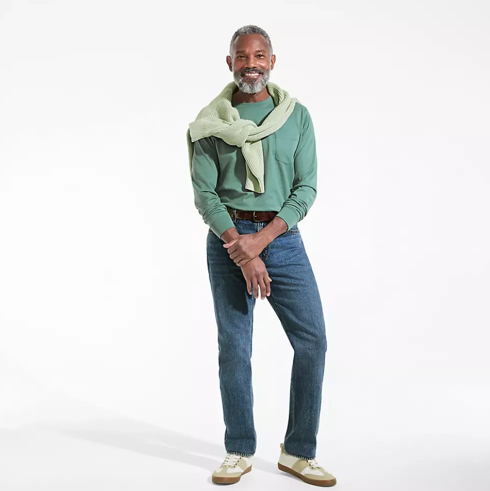 Men's Super-T Long Sleeve T-Shirt with Pocket