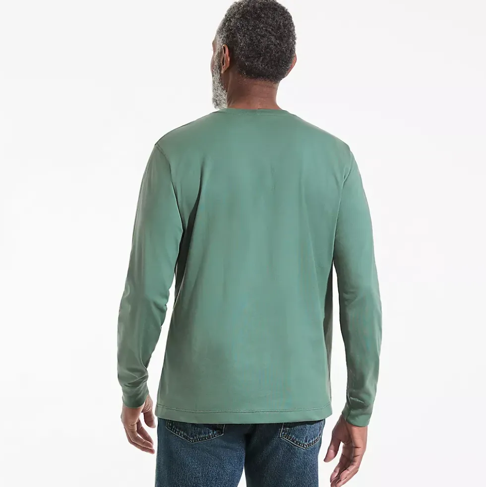 Men's Super-T Long Sleeve T-Shirt with Pocket