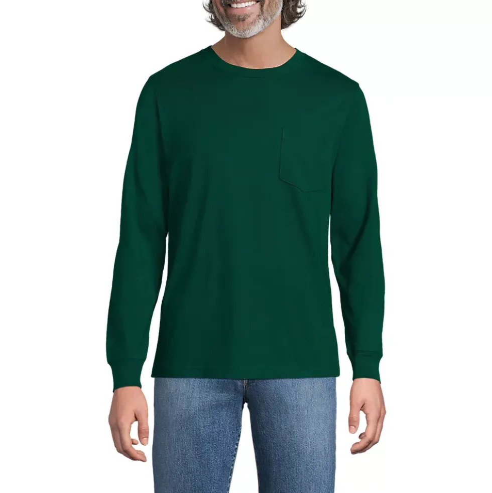 Men's Super-T Long Sleeve T-Shirt with Pocket