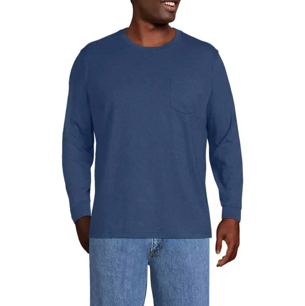Men's Super-T Long Sleeve T-Shirt with Pocket