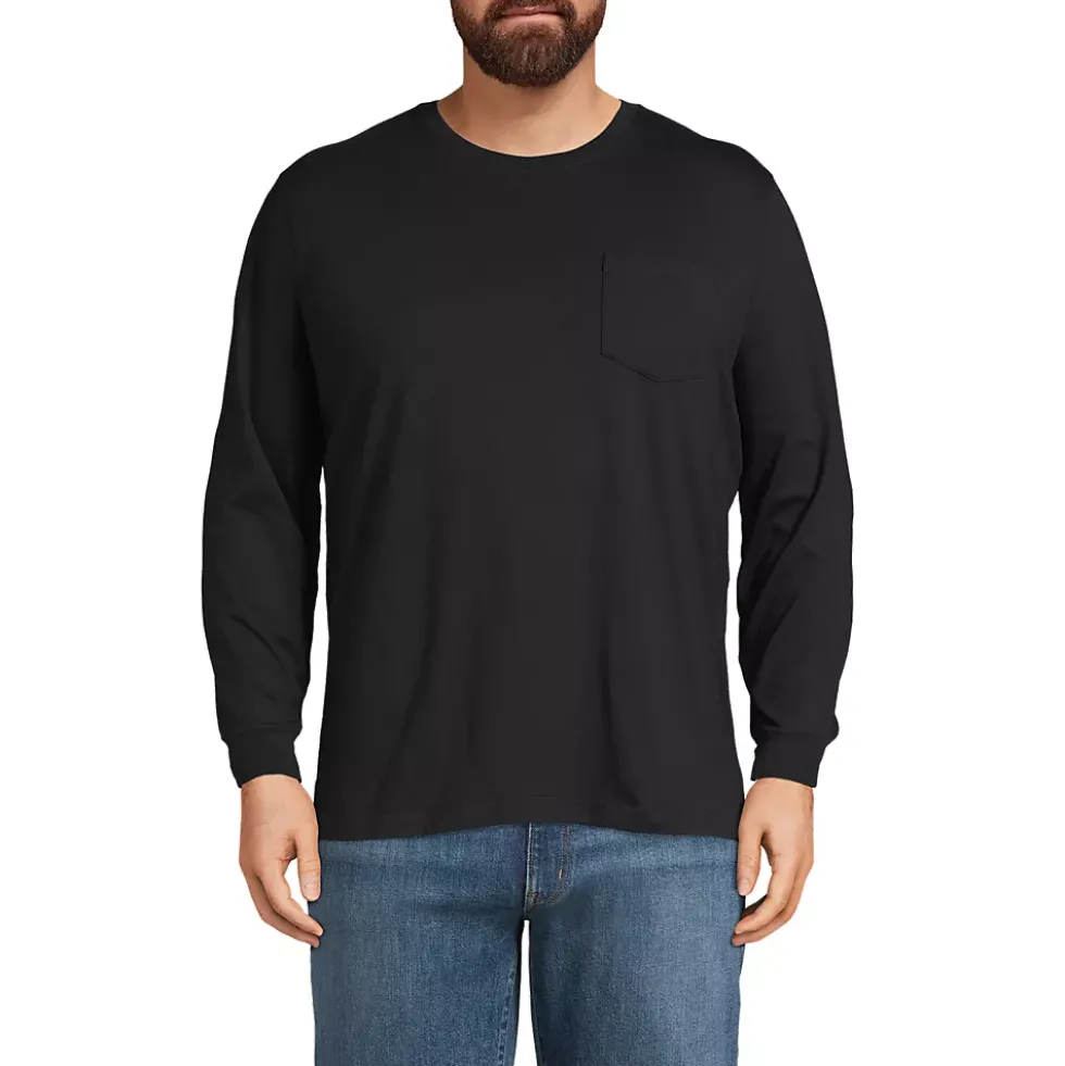 Men's Super-T Long Sleeve T-Shirt with Pocket