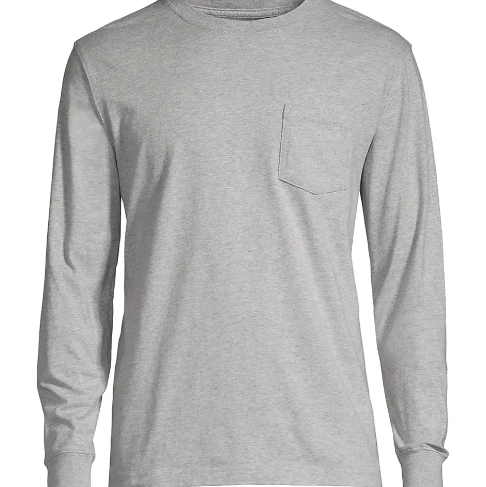 Men's Super-T Long Sleeve T-Shirt with Pocket