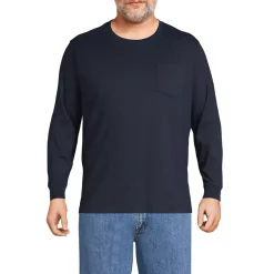 Men's Super-T Long Sleeve T-Shirt with Pocket