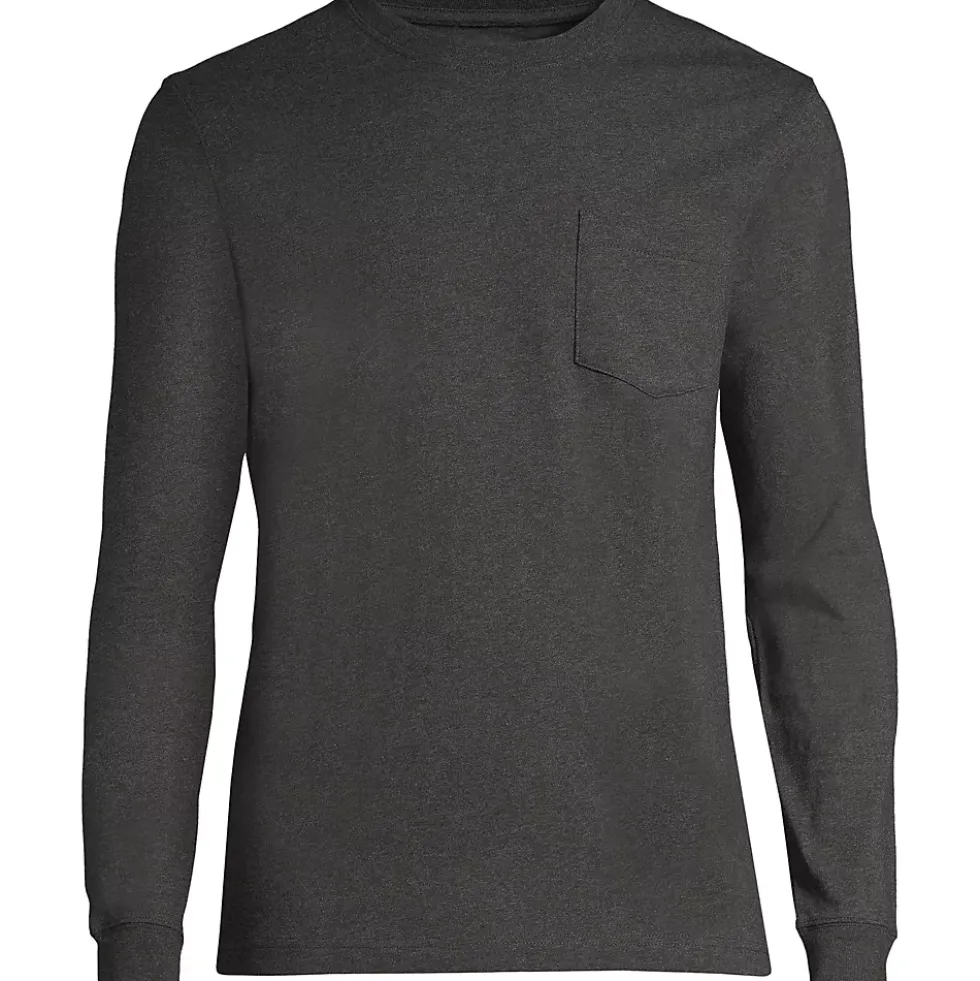 Men's Super-T Long Sleeve T-Shirt with Pocket