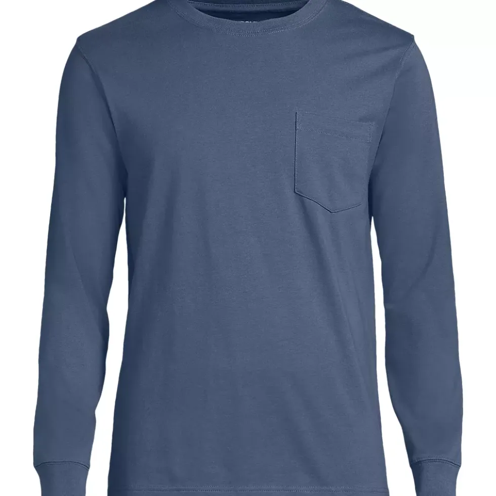 Men's Super-T Long Sleeve T-Shirt with Pocket
