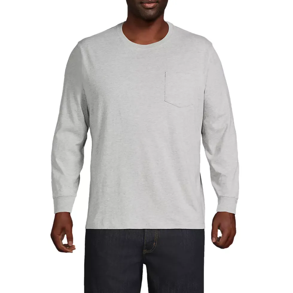 Men's Super-T Long Sleeve T-Shirt with Pocket