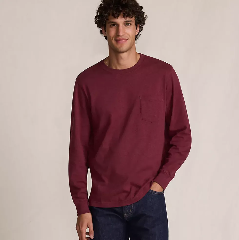 Men's Super-T Long Sleeve T-Shirt with Pocket