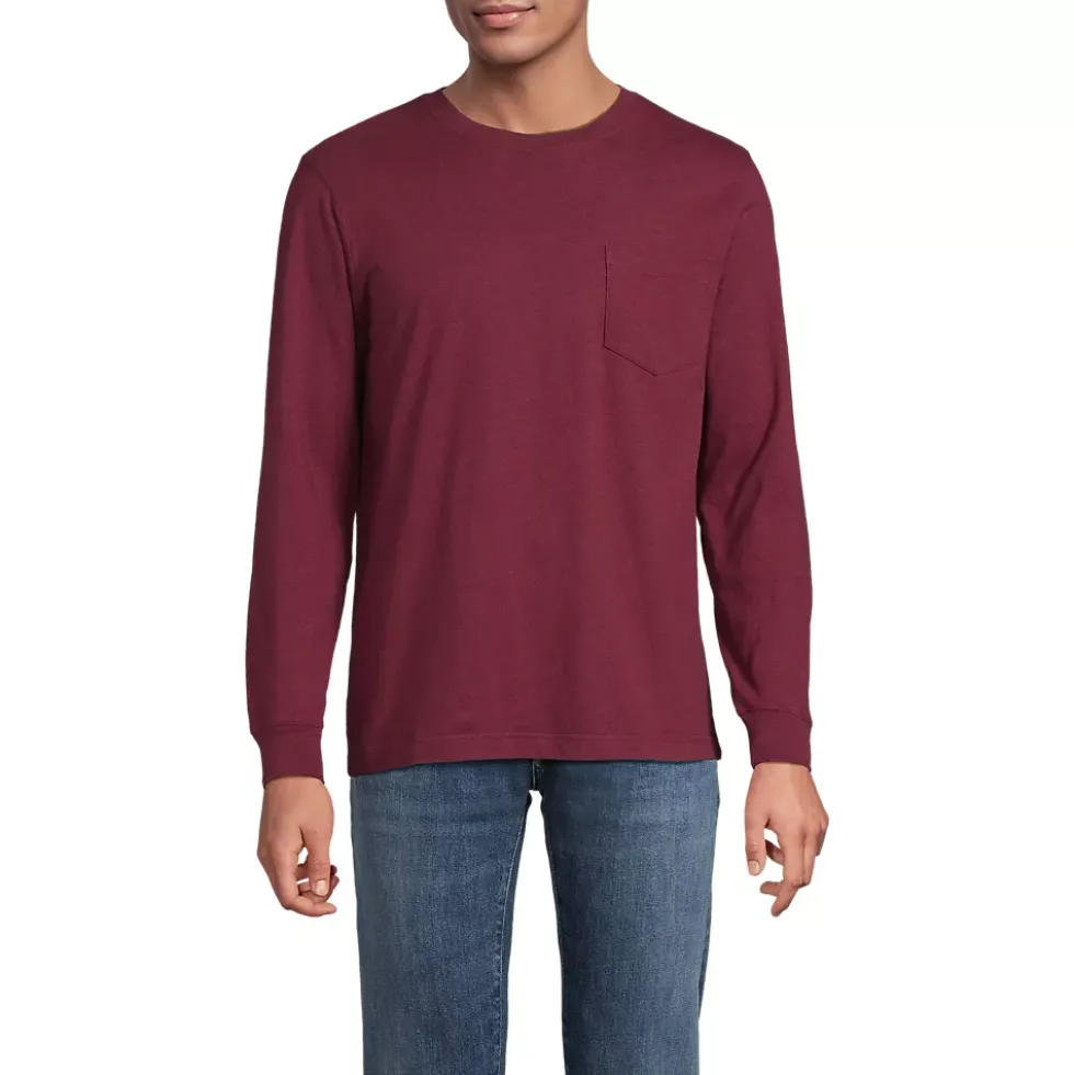 Men's Super-T Long Sleeve T-Shirt with Pocket